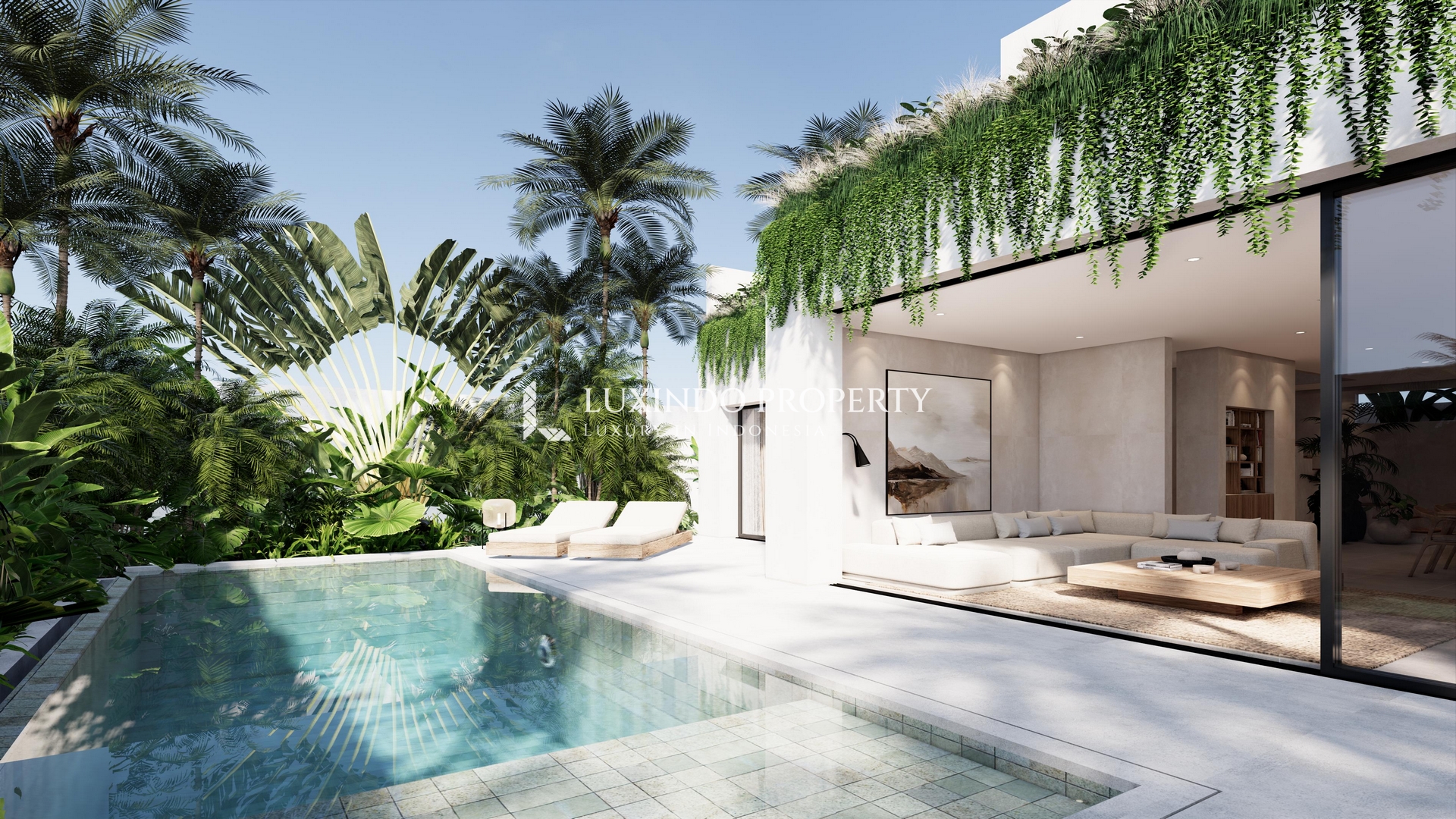 CANGGU - CONTEMPORARY 3 BEDROOM VILLA FOR LEASHOLD IN BABAKAN (LHV962)
